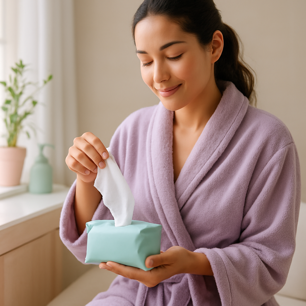 Veela™ Feminine Wipes – Plant-Based Intimate Cleansing Wipes (50 pcs)